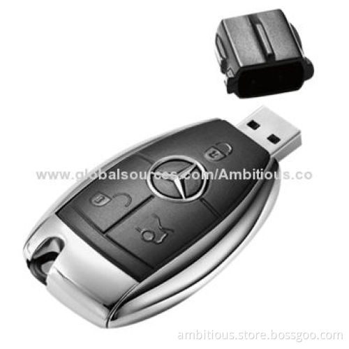 Benz car key shape, USB flash drive, 4GB capacity